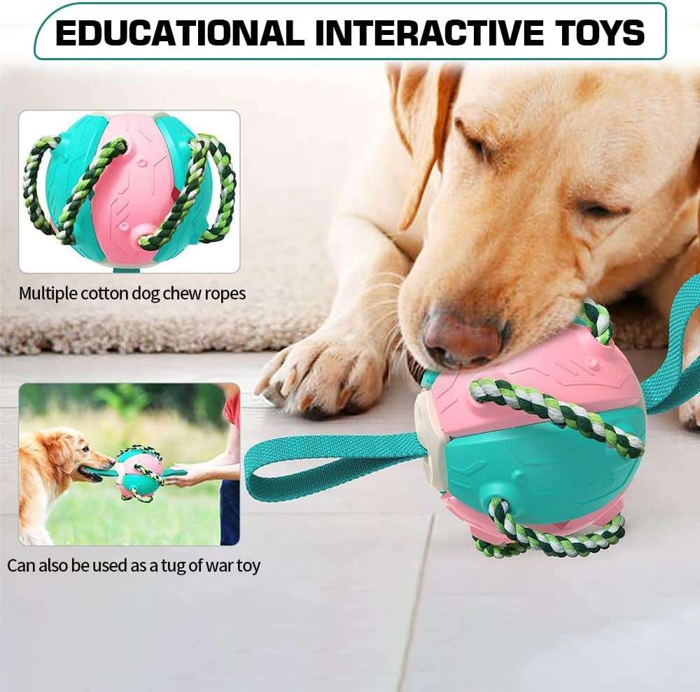 Dog Soccer Toys, Water Interactive Toys 