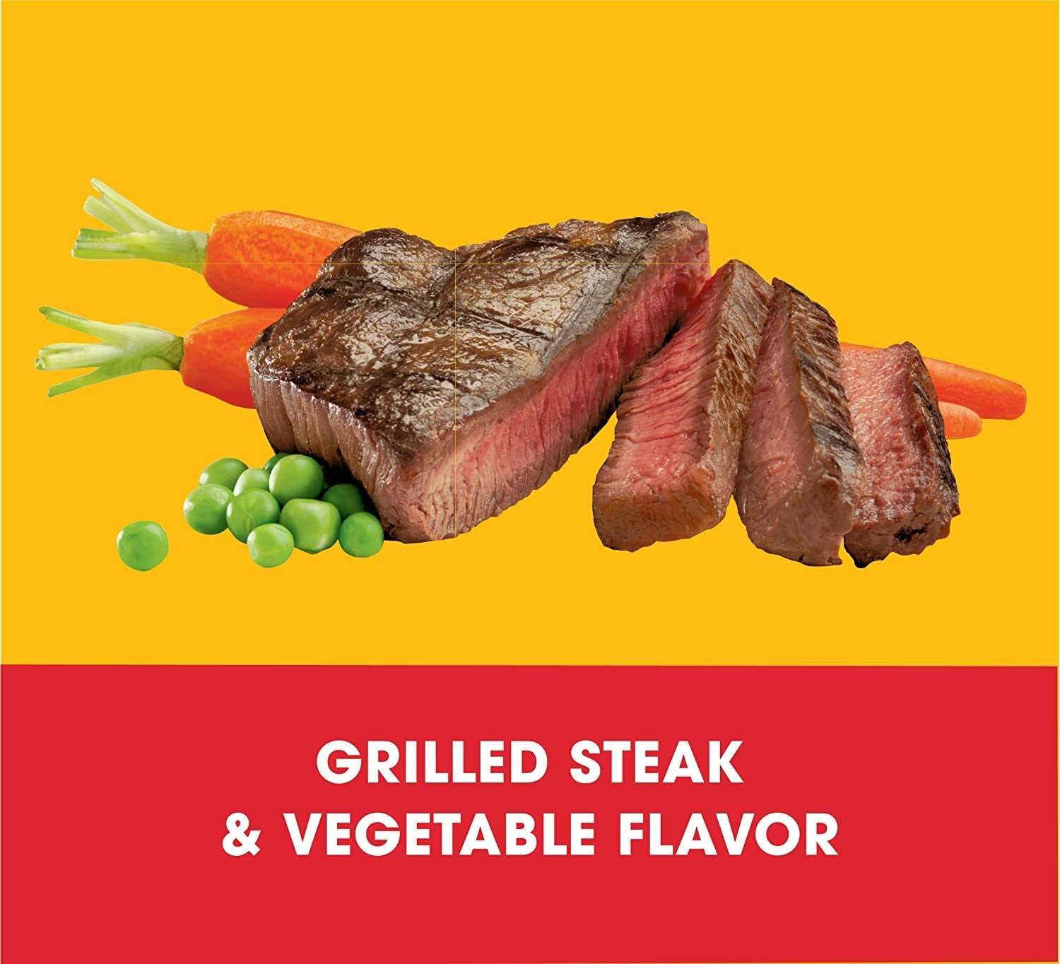  Nutrition Adult Dry Dog Food Grilled Steak & Vegetable Flavor 