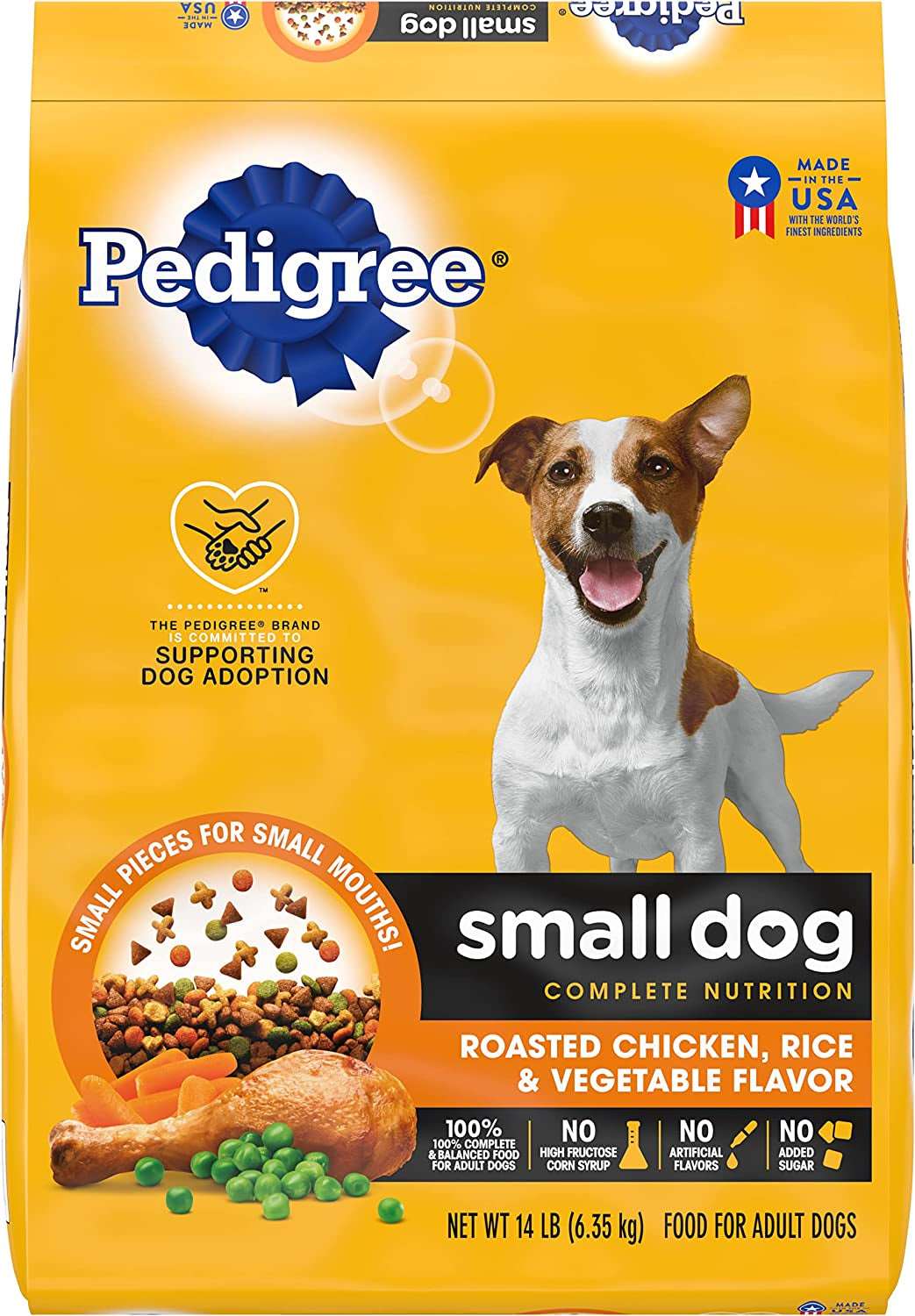 Small Dog Complete Nutrition Small Breed Adult Dry Food Grilled Steak and Vegetable Flavor 