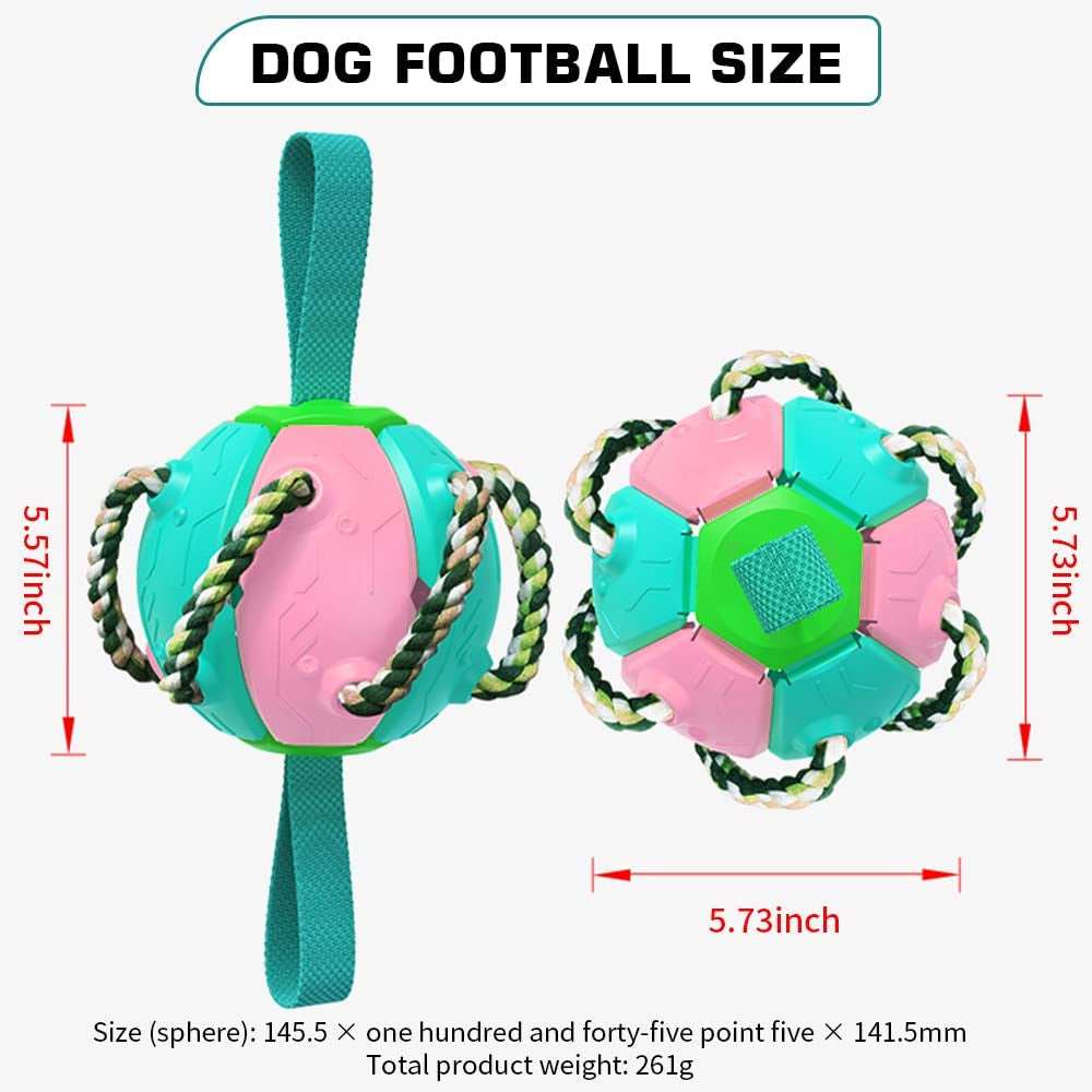 Dog Soccer Toys, Water Interactive Toys 