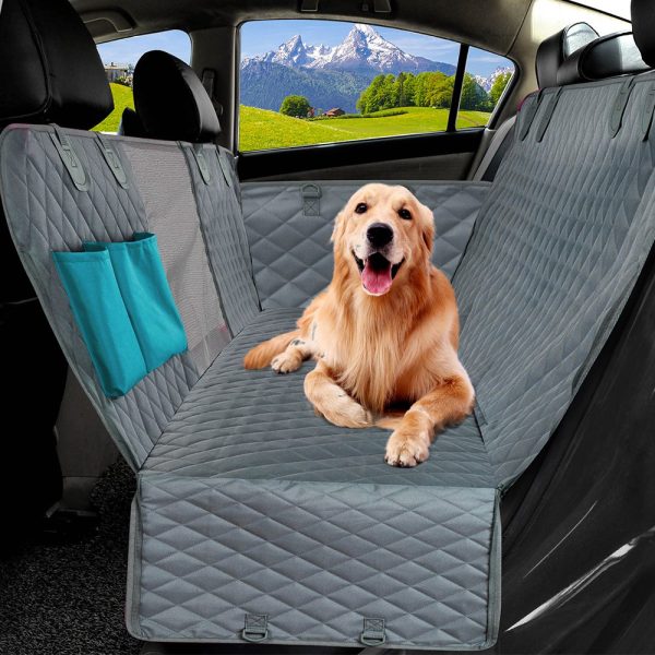 Dog Car Seat Cover Waterproof Pet Travel Dog Carrier Hammock Car Rear Back Seat Protector