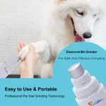 Dog Nail Grinder USB Rechargeable Electric Pet Paws Clipper - Image 4