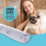 Dog Nail Grinder USB Rechargeable Electric Pet Paws Clipper - Image 5