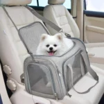 Dog Carrier Bag Soft Side Backpack Pet  Bags Airline Approved Transport - Image 5