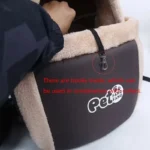 Portable Winter Warmth & Dog Backpack- Small Dog Carrier - Image 5