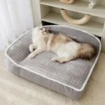 Dog Bed Small Dog for Winter Pet Warm Sofa - Image 3