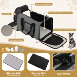 Ample storage capacity Multiple transport methods Dog strollers - Image 5