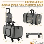 Ample storage capacity Multiple transport methods Dog strollers - Image 3