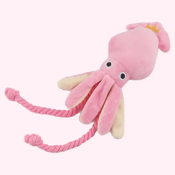 Supet Pet Octopus Plush Rope Toy Is Bite-resistant, Fun and Interactive,
