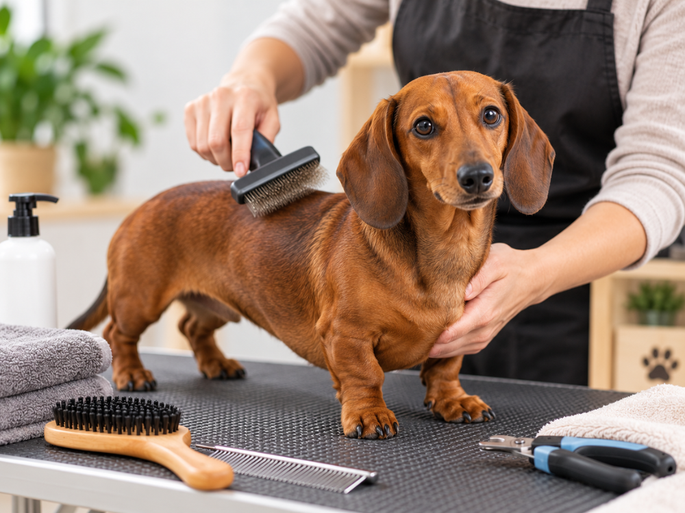 Dachshund Grooming Guide: Coat Care & Grooming Tips