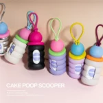 Dog Poop Bag Holder for Leash Dogs Waste Bag Dispenser with Elastic Loop Protable Lightweight Plastic Holders for Pet Dogg - Image 4