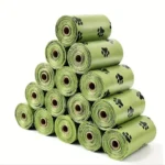 15 PCS/ Roll Dog Poop Bags for Dog Large Cat Waste Bags Doggie Outdoor Home Clean Refill Garbage Bag Pet Supplies 15 Bags/ Roll - Image 2