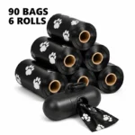 Dog Poop Bags for Dogs Cats Large Thick Garbage Bags Leakproof Waste Pickup Bags Portable Dispenser Pet Walking Cleaning - Image 4