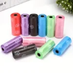 Dog Poop Bags Biodegradable Pet Garbage Bag Cat Doggie Outdoor Home Clean Refill Garbage Poop Bag Pet Supplies - Image 2