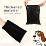 Dog Poop Bags, Portable Pet Waste Bags, Durable And Leak Proof Pet Garbage Bags, Pet Cleaning Supplies 15 Bags/ Roll - Image 2