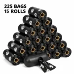 Dog Poop Bags for Dogs Cats Large Thick Garbage Bags Leakproof Waste Pickup Bags Portable Dispenser Pet Walking Cleaning