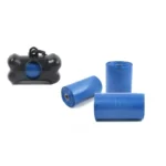 Dog Poop Bag Dispenser Holder with Blue Pet Waste Bag, 30 Count - Image 4