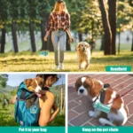 Portable Dog Pooper Scooper, Pet Waste Pick-up, Outdoor Cleaner, Built-in Garbage Bag, Handheld Pet Poop Grabber,No Touch Design - Image 4