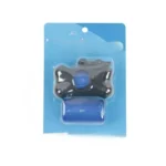 Dog Poop Bag Dispenser Holder with Blue Pet Waste Bag, 30 Count