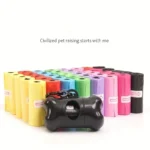 1500Pcs Random Color Pet Poop Bags, Dog Cat Waste Pick‑Up Clean Bags, Disposable Waste Bags for Puppy Dogs Pet Daily Supplies - Image 4