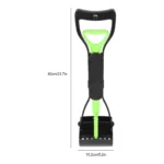 Pet Pooper Long Handle Jaw Poop Scoop Clean Pick Up Dog Cat Waste Picker Cleaning Tool - Image 2