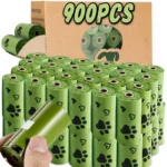 15-900pcs Dog Poop Bags for dog Large Cat Waste Bags Doggie Outdoor Home Clean Refill Garbage Bag Pet Supplies Tools