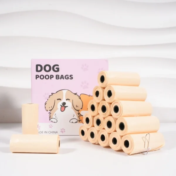 75/150/300 Counts Pet Waste Bags with Dispenser and Leash Clip, Dog Waste Bags for Walking, Unscented Thickened Poop Bag